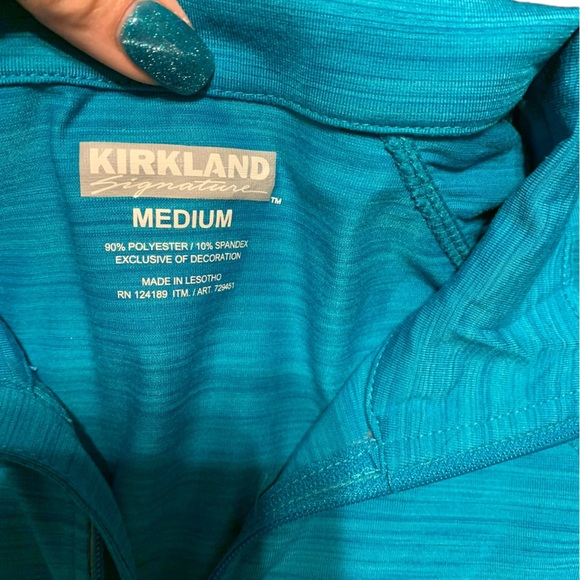 Kirkland Women's Yoga/Workout Outfit. Pants Small. Long Sleeve Zipper Jacket M - Picture 4 of 12